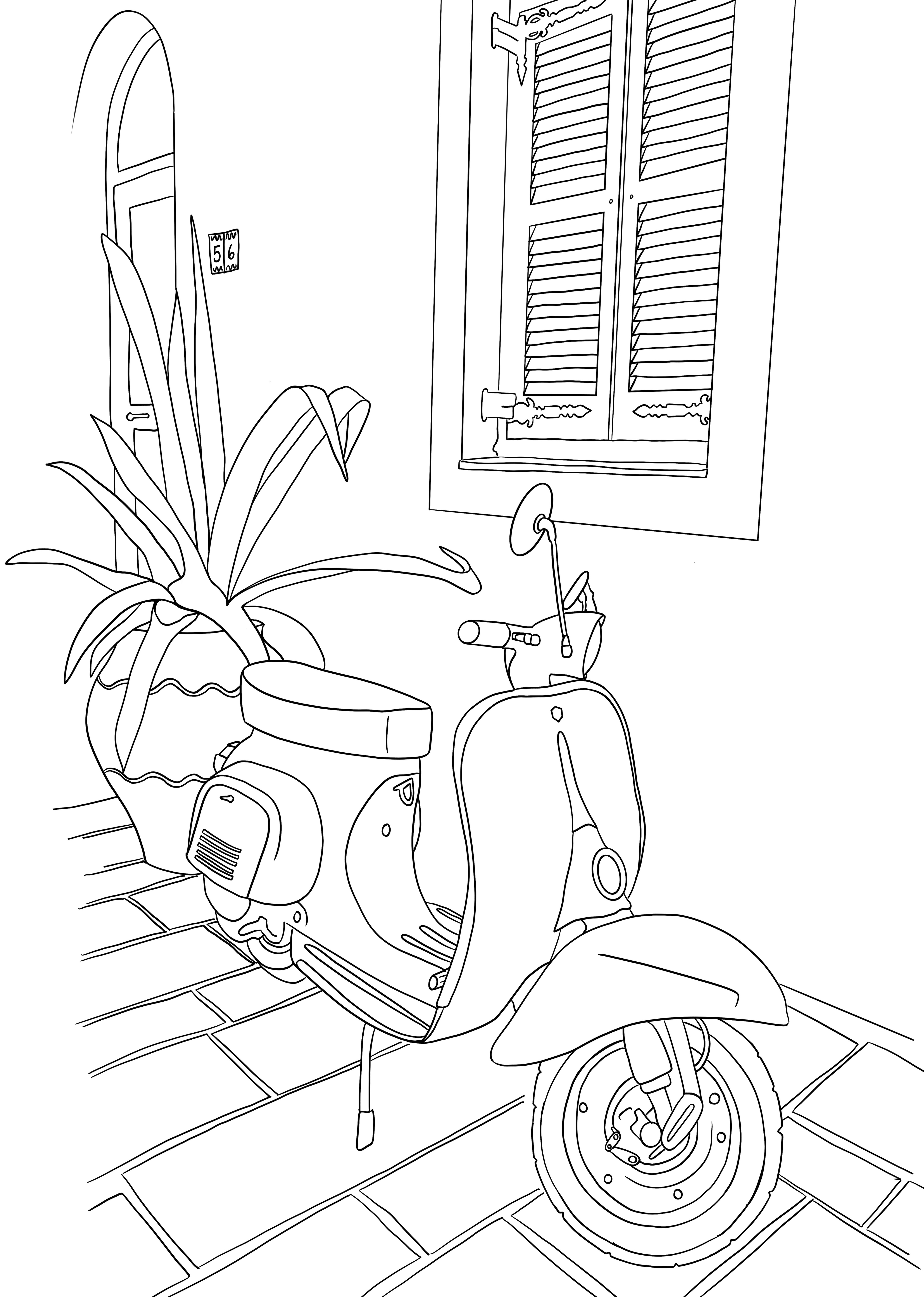 Fargeleggingsboken mitt lille storbyliv